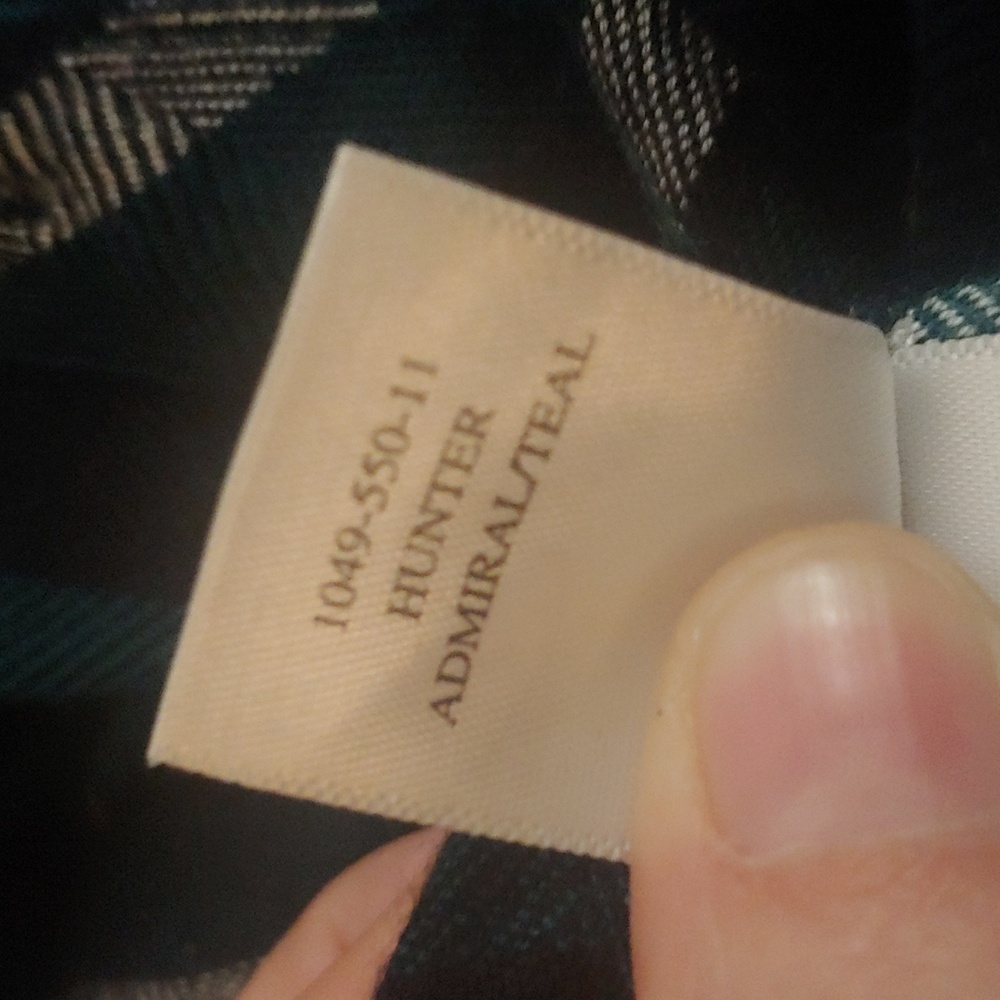 Rails Hunter Spruce And Teal Plaid Button-Down Shirt - Picture 6 of 8